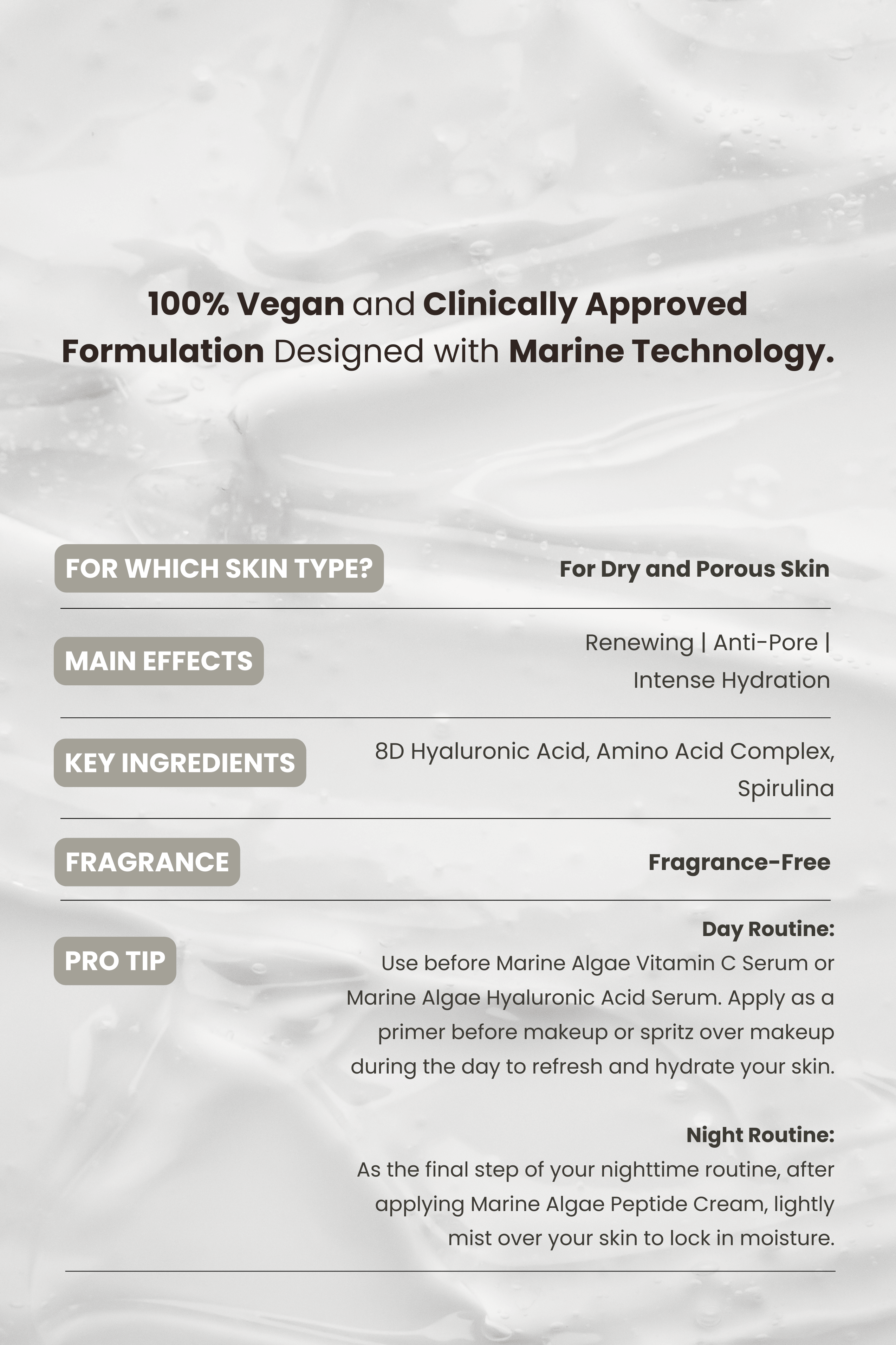 Marine Algae Facial Mist