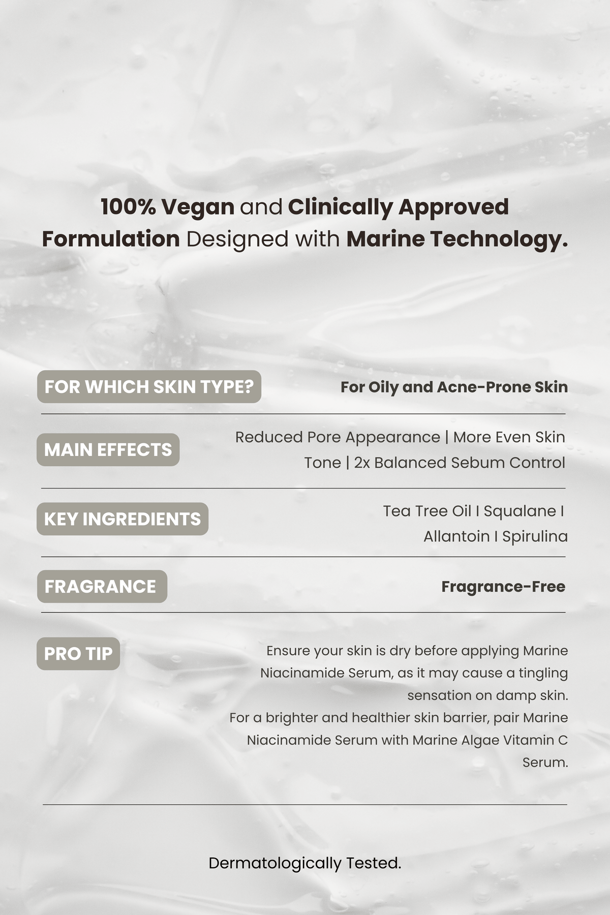 Marine Niacinamide Serum