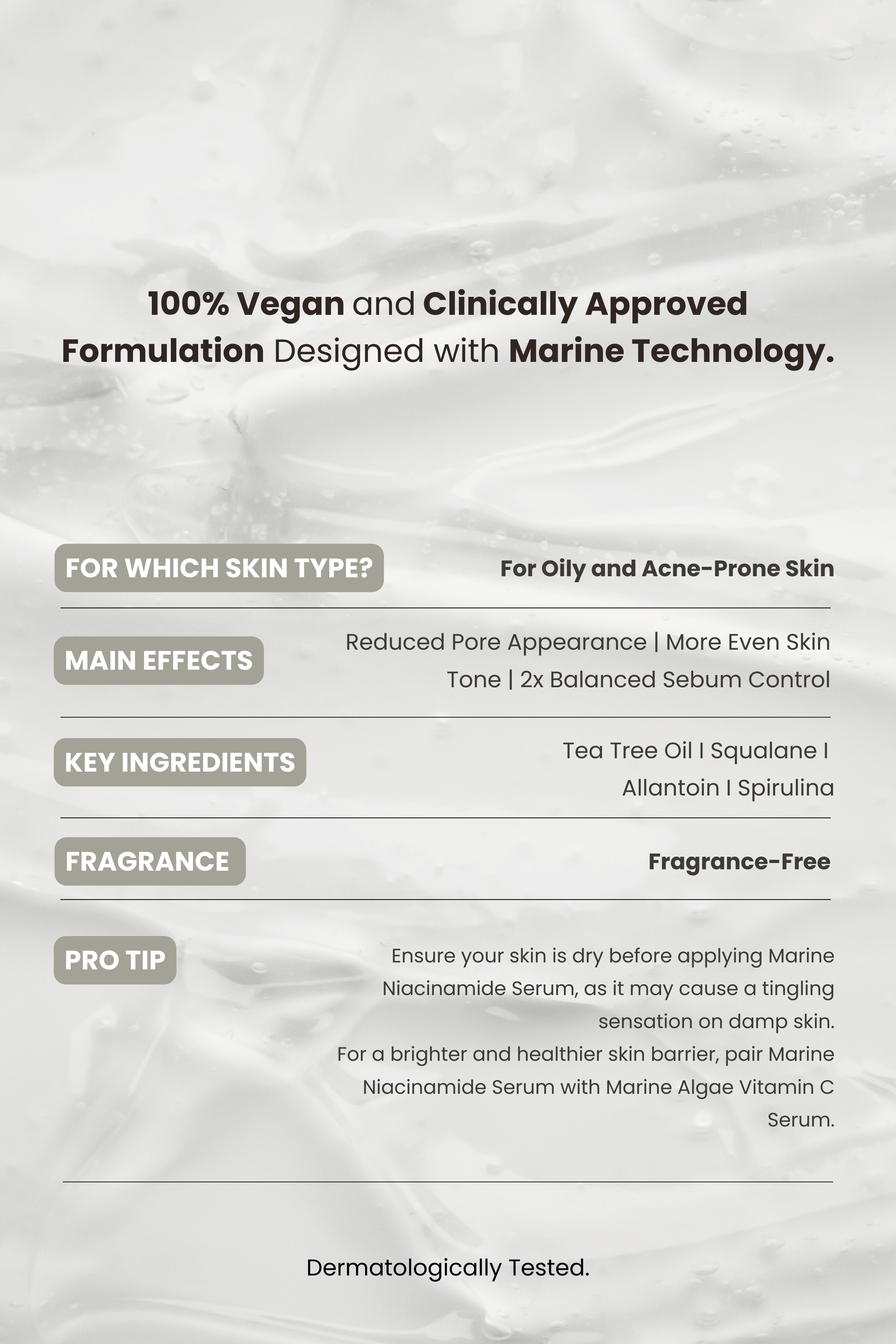 Marine Niacinamide Serum