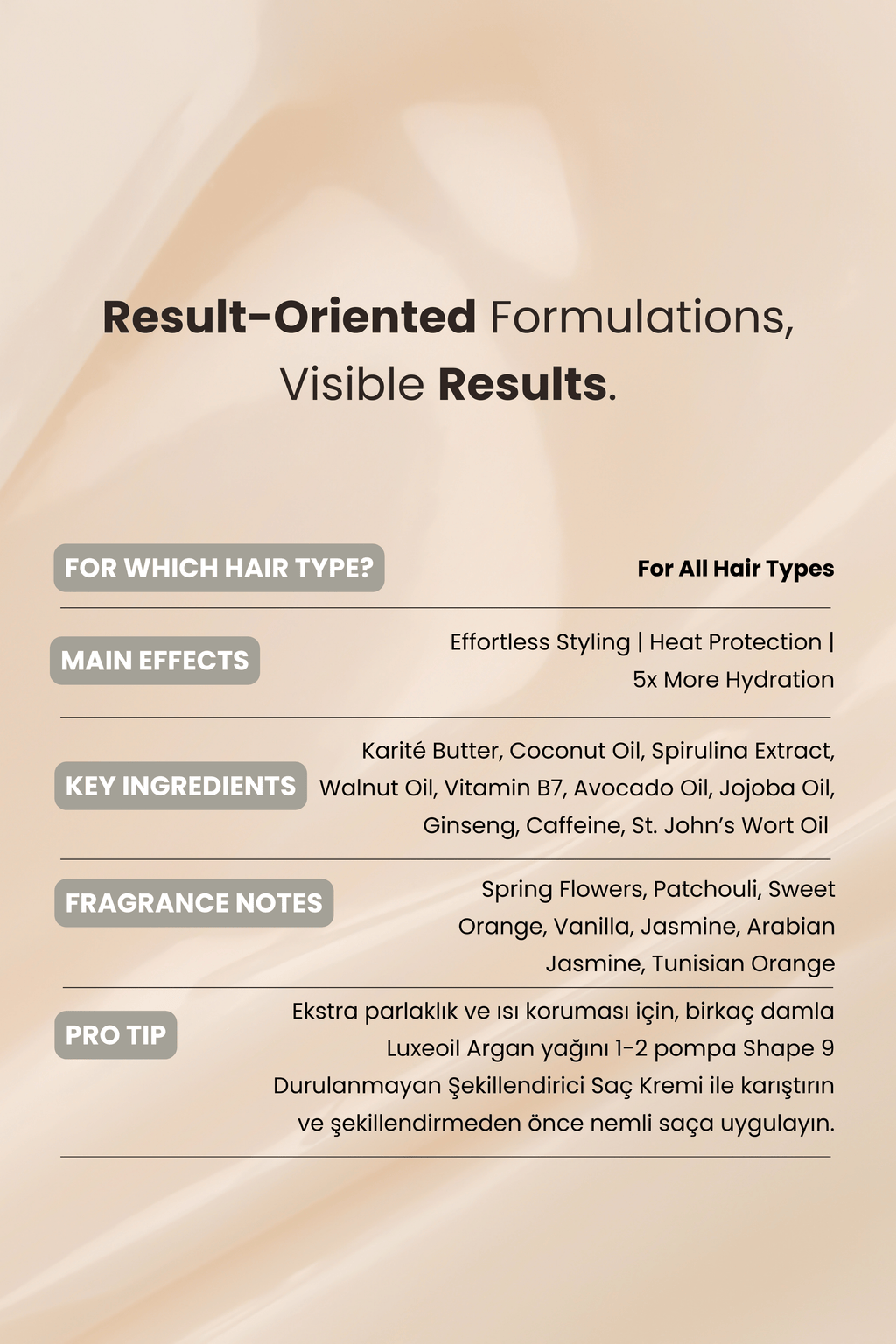 Shape 9 Leave-in Styling Cream