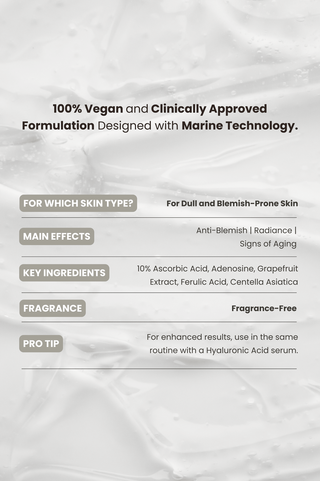 Marine Algae Vitamin C Serum